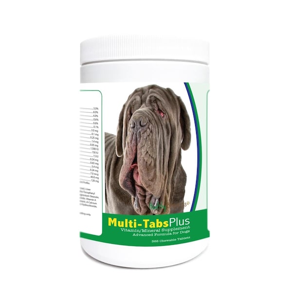 Healthy Breeds Neapolitan Mastiff Multi-Tabs Plus Chewable Tablets - 365 Count HE126527 - main